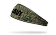 Navy: Wordmark Camo Big Bang Lite Headband - View 1