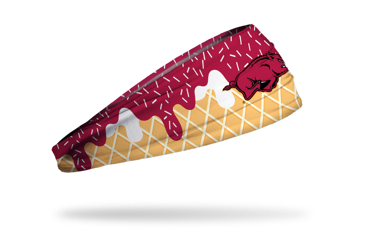 University of Arkansas: Drip Big Bang Lite Headband - View 2