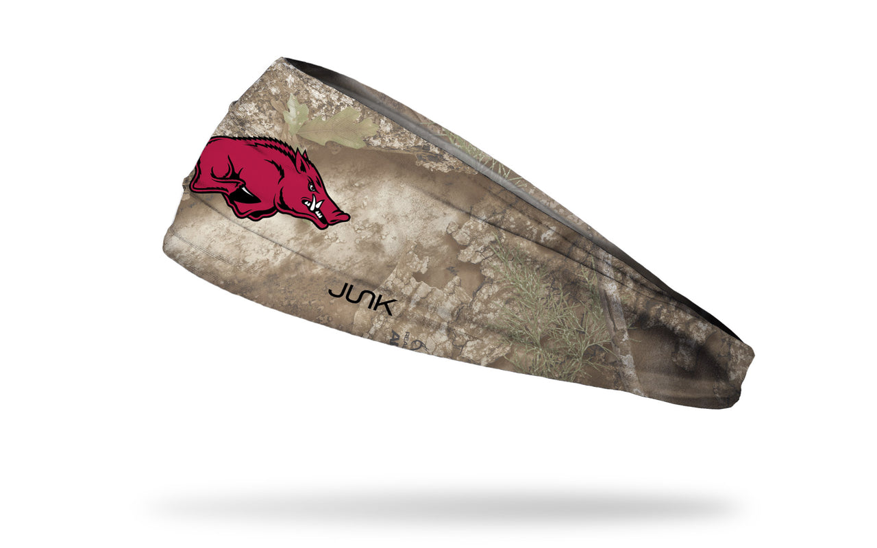 University of Arkansas: Realtree Faded APX Big Bang Lite Headband - View 1