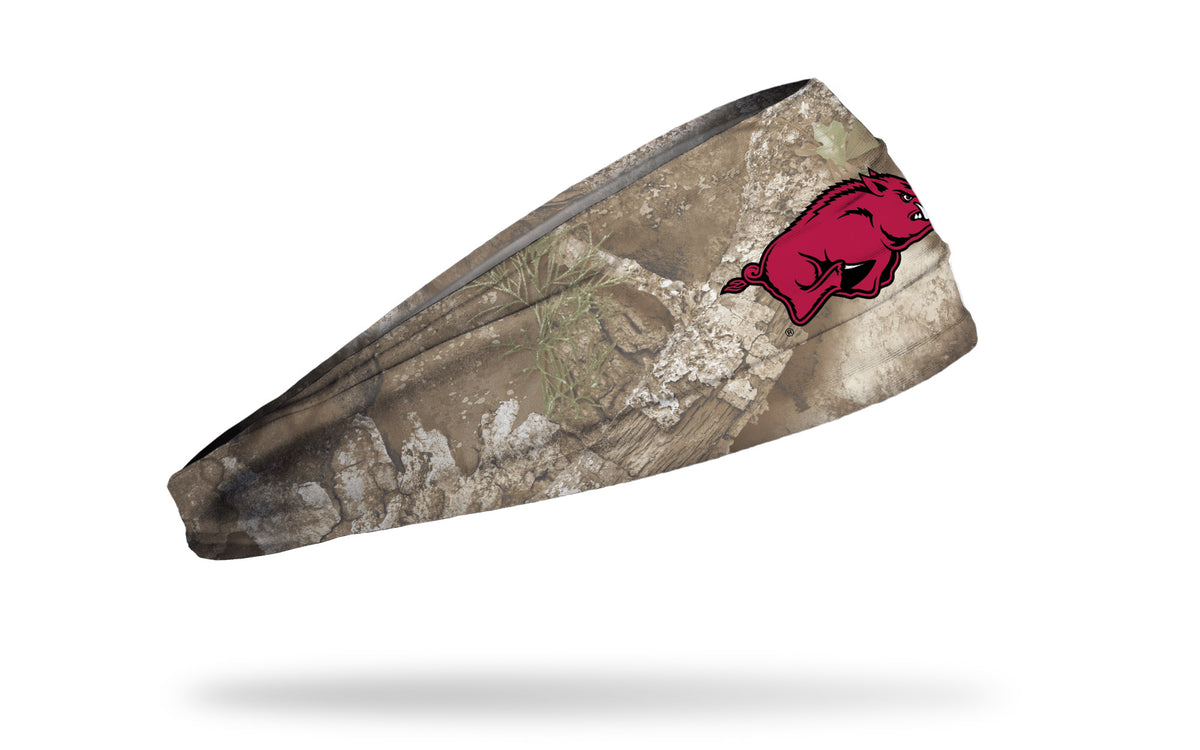 University of Arkansas: Realtree Faded APX Big Bang Lite Headband - View 2