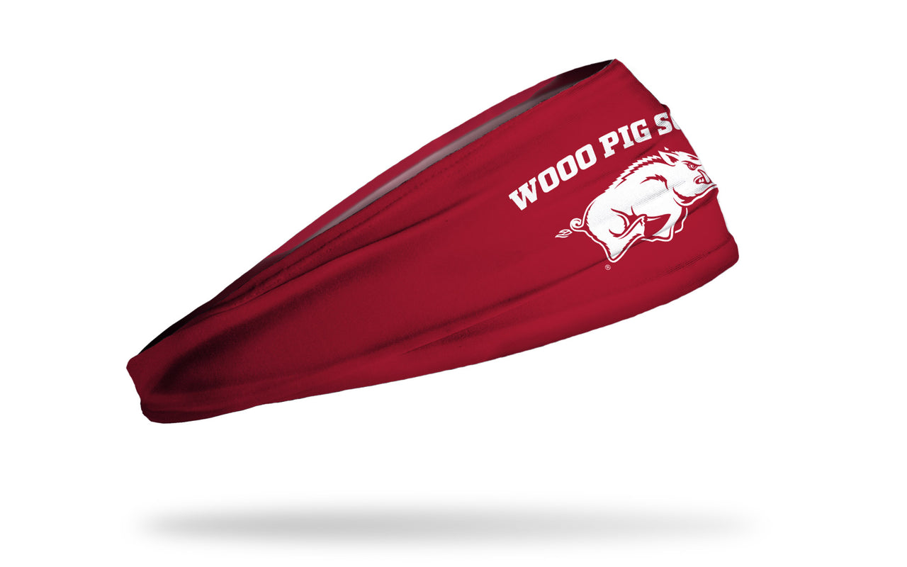 University of Arkansas: Wooo Pig Big Bang Lite Headband - View 2