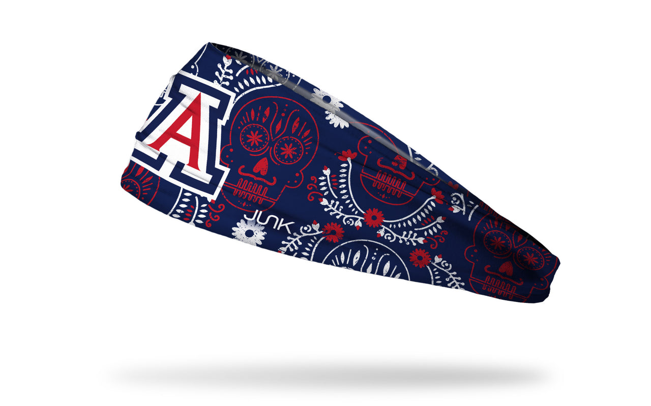 University of Arizona: Sugar Skull Headband - View 1