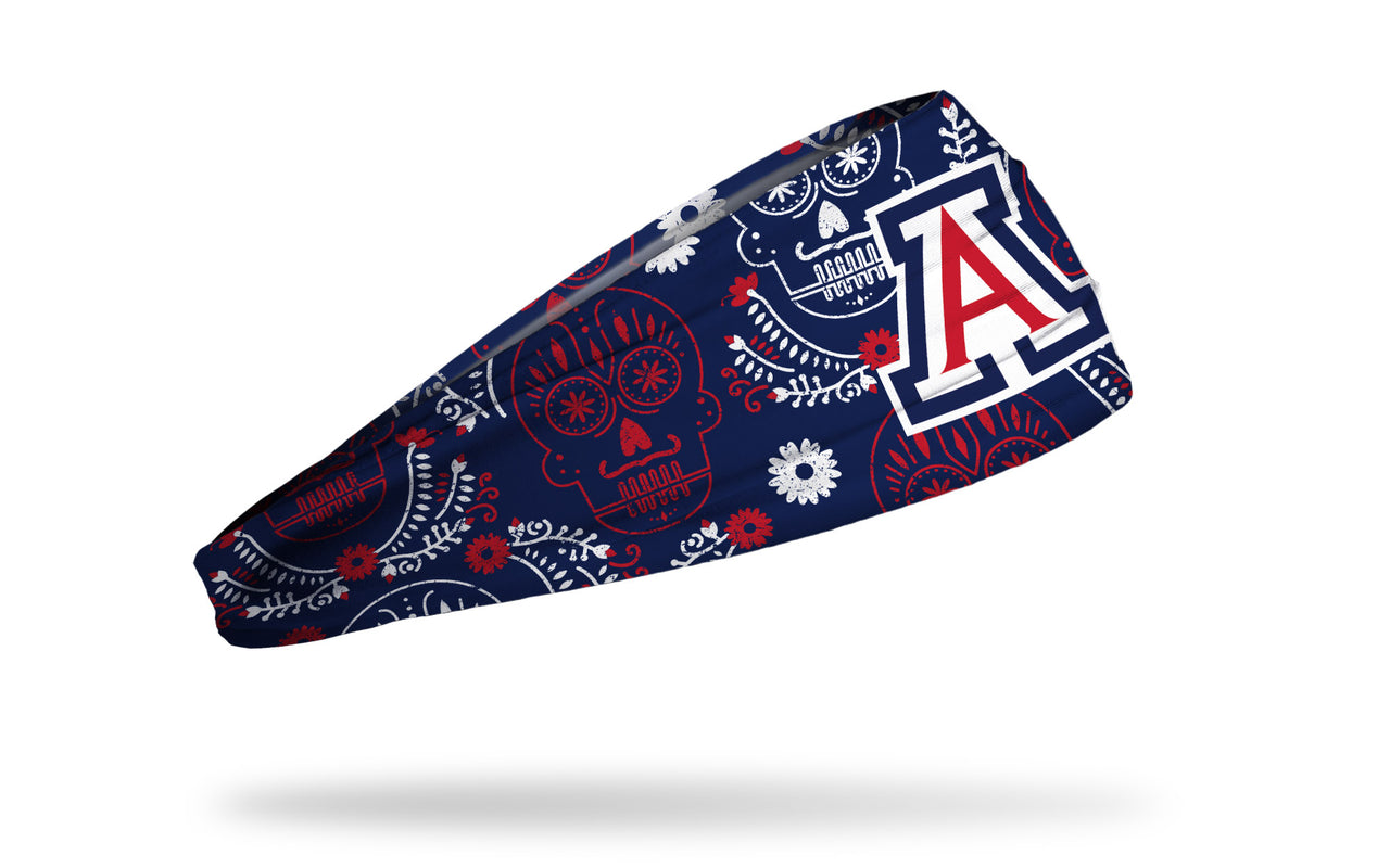 University of Arizona: Sugar Skull Headband