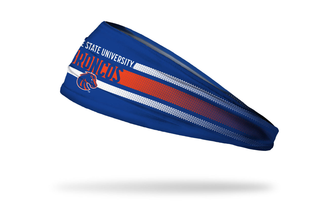 Boise State University: Faded Stripe Big Bang Lite Headband - View 1