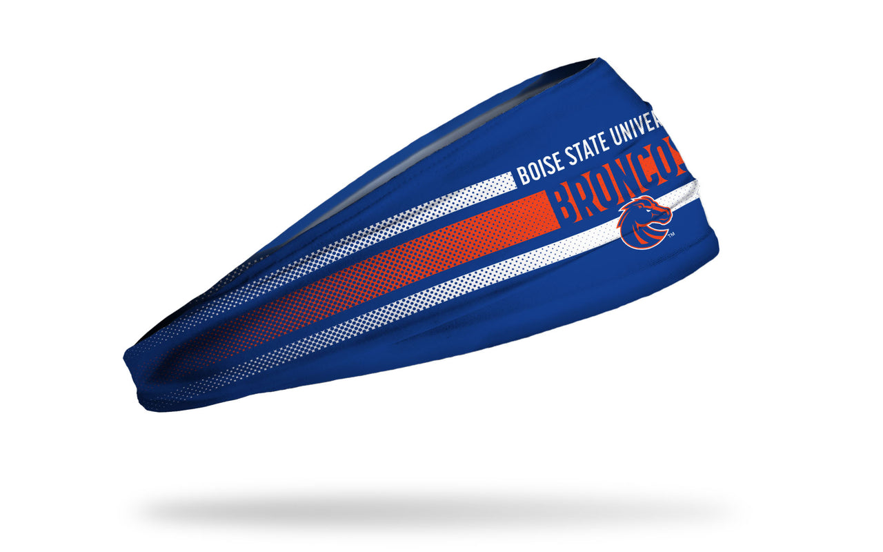 Boise State University: Faded Stripe Big Bang Lite Headband - View 2