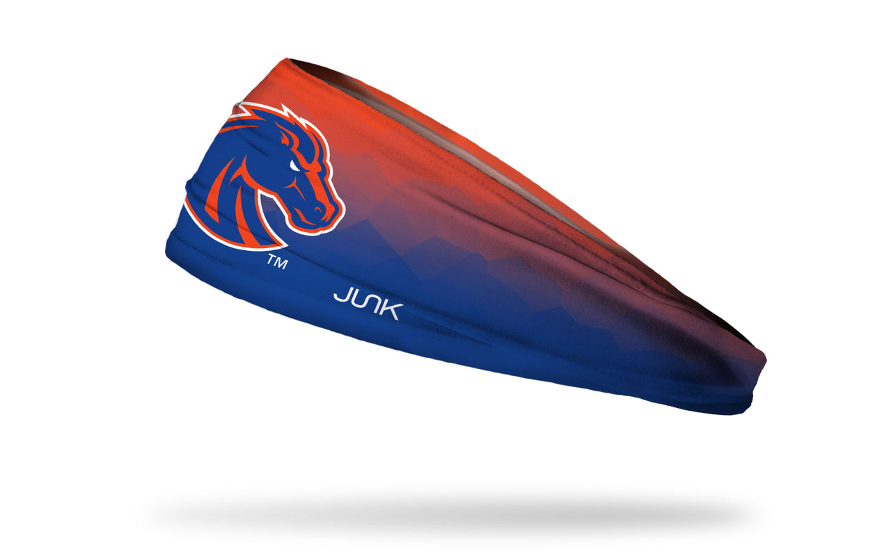 Boise State University: Mistly Mountain Big Bang Lite Headband - View 1