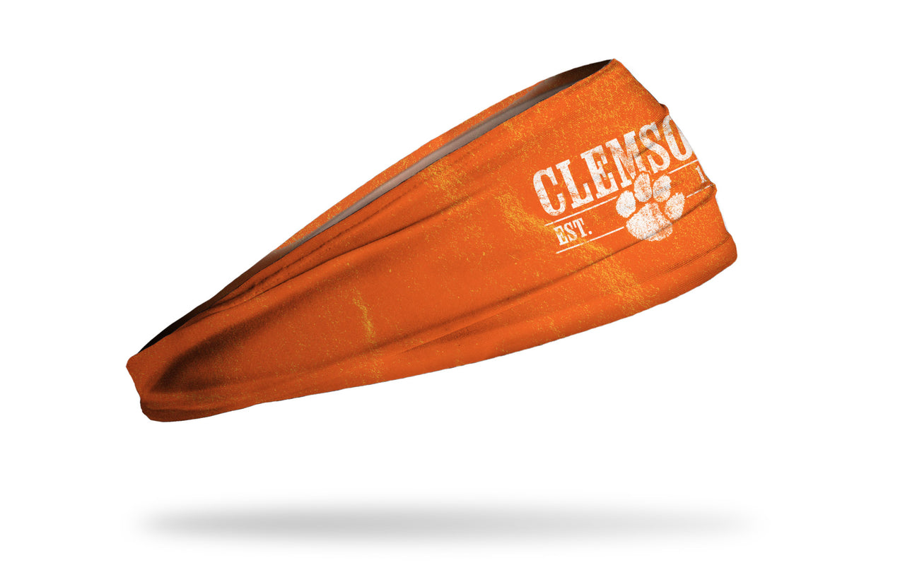 Clemson Tigers: Vintage Athletic Big Bang Lite Headband - View 2