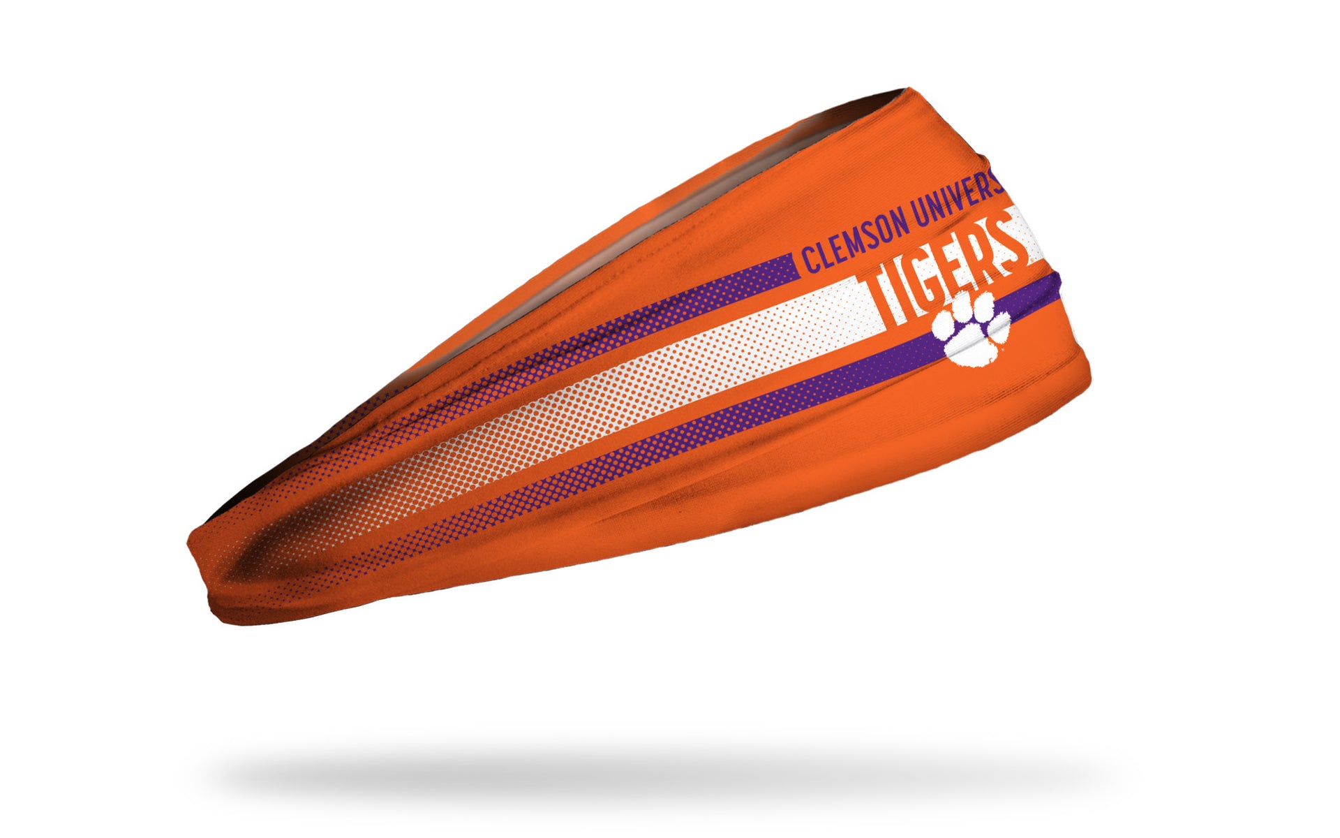 Clemson University: Faded Stripe Big Bang Lite Headband - View 2