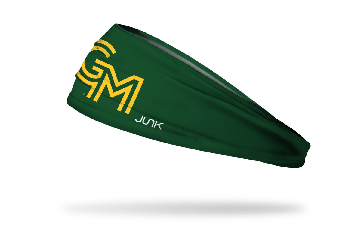 George Mason University: Logo Green Big Bang Lite Headband - View 1