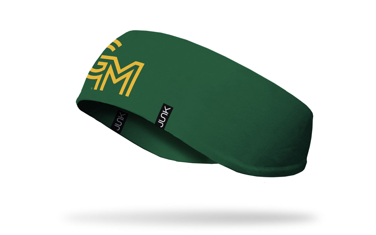 George Mason University: Logo Green Ear Warmer - View 1
