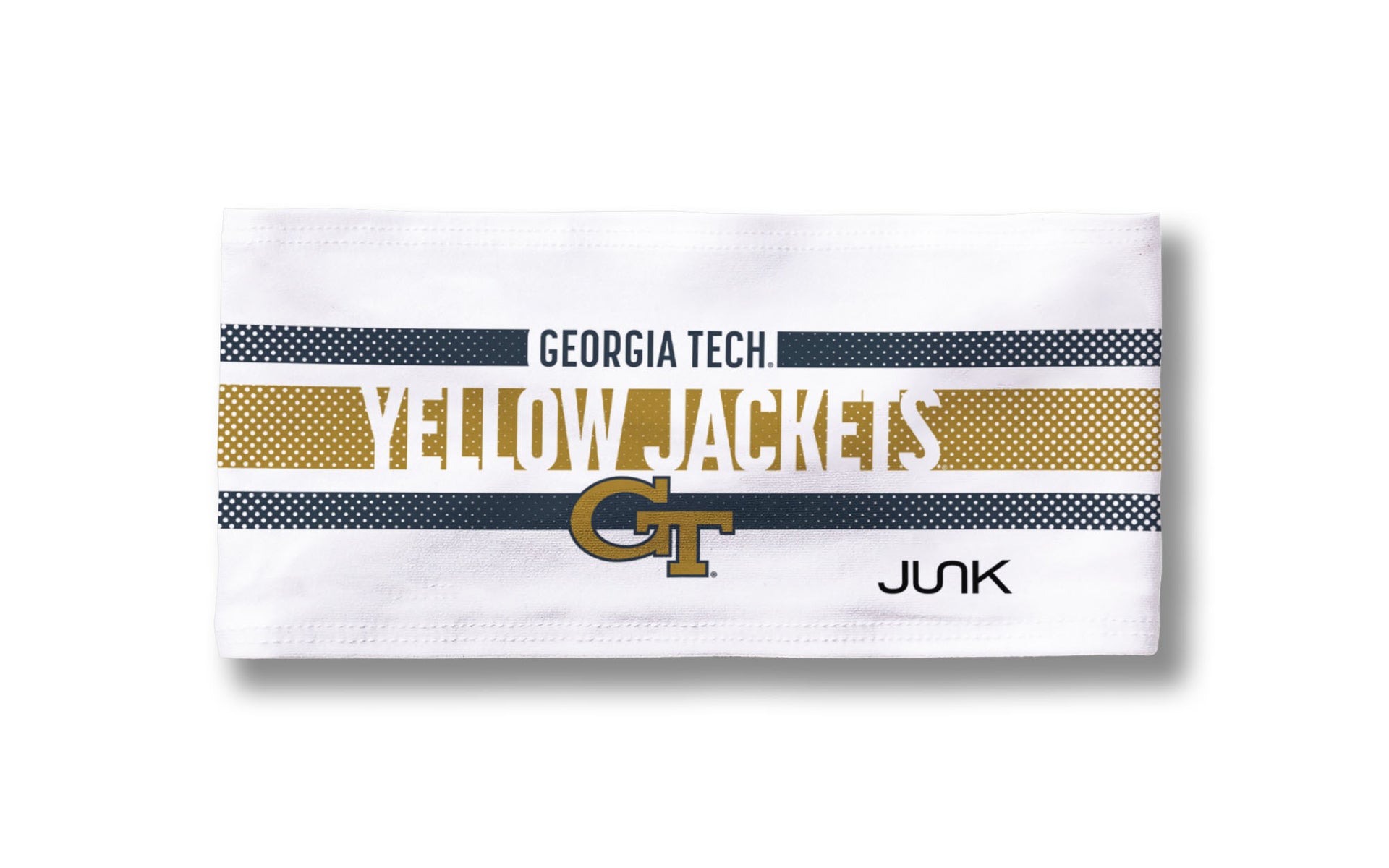 Georgia Tech University: Faded Stripe Big Bang Lite Headband - View 3