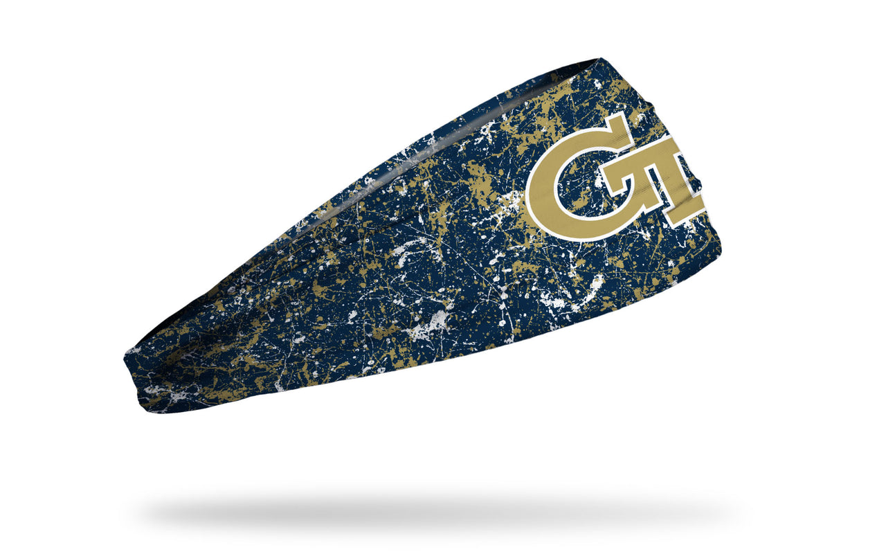 Georgia Tech: Splatter Big Bang Lite Headband - View 2