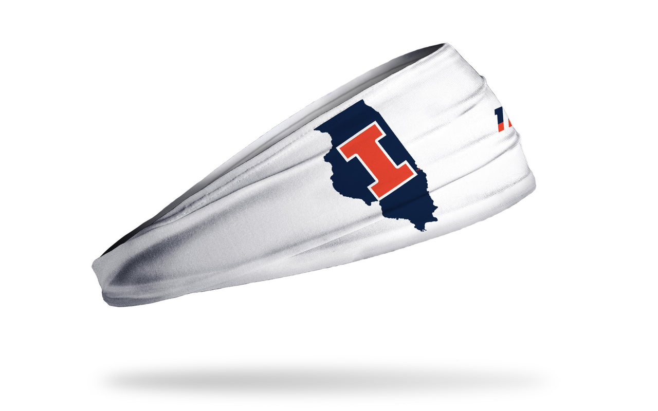 University of Illinois: State Outline Headband - View 1