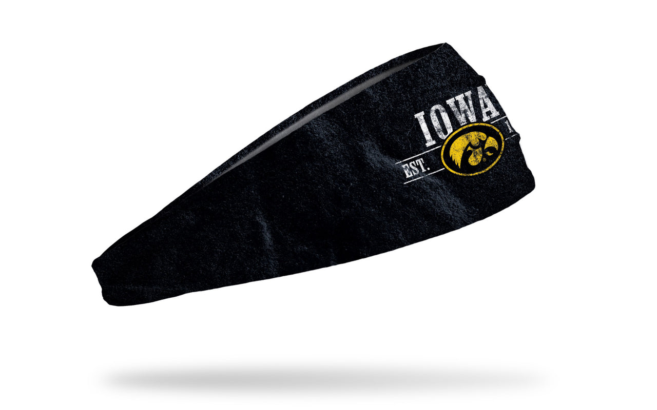 University of Iowa: Vintage Athletic Big Bang Lite Headband - View 2