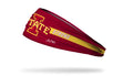 Iowa State University: Stripe Farm Strong Big Bang Lite Headband - View 1