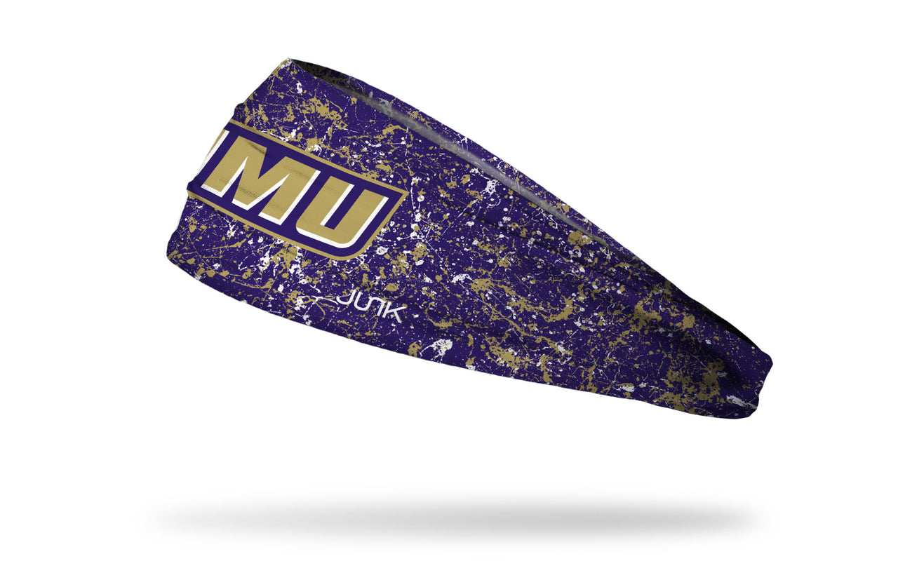 James Madison University: Splatter Big Bang Lite Headband - View 1