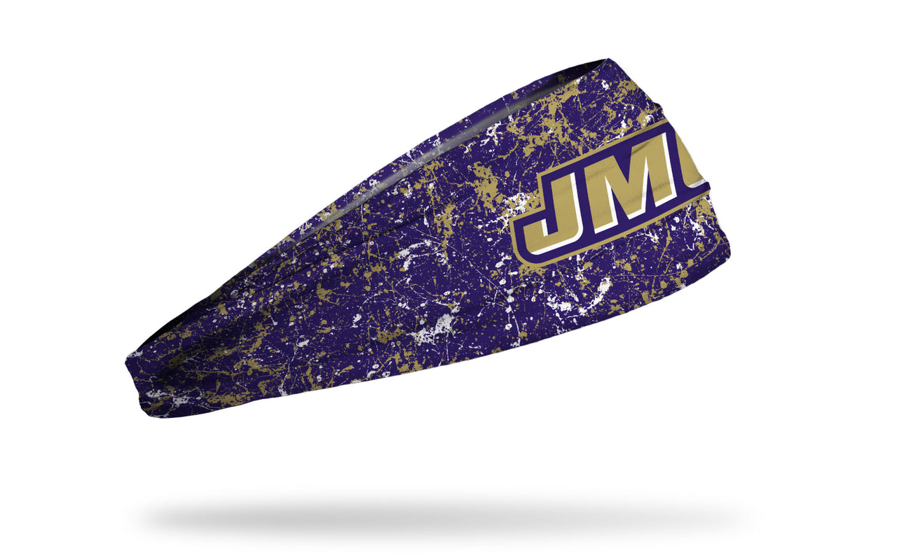 James Madison University: Splatter Big Bang Lite Headband - View 2