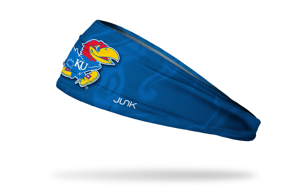 University of Kansas: Jersey Logo Blue Headband - View 1