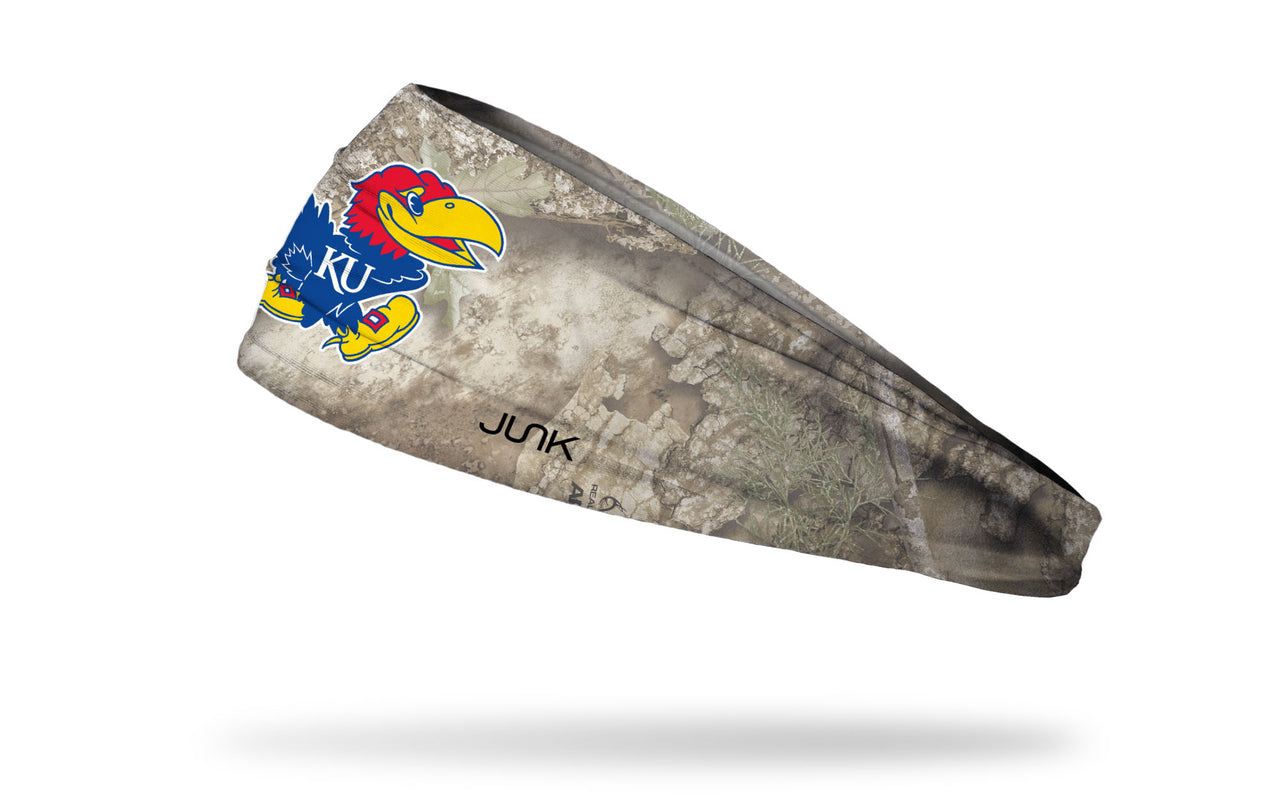 University of Kansas: Realtree Faded APX Big Bang Lite Headband - View 1