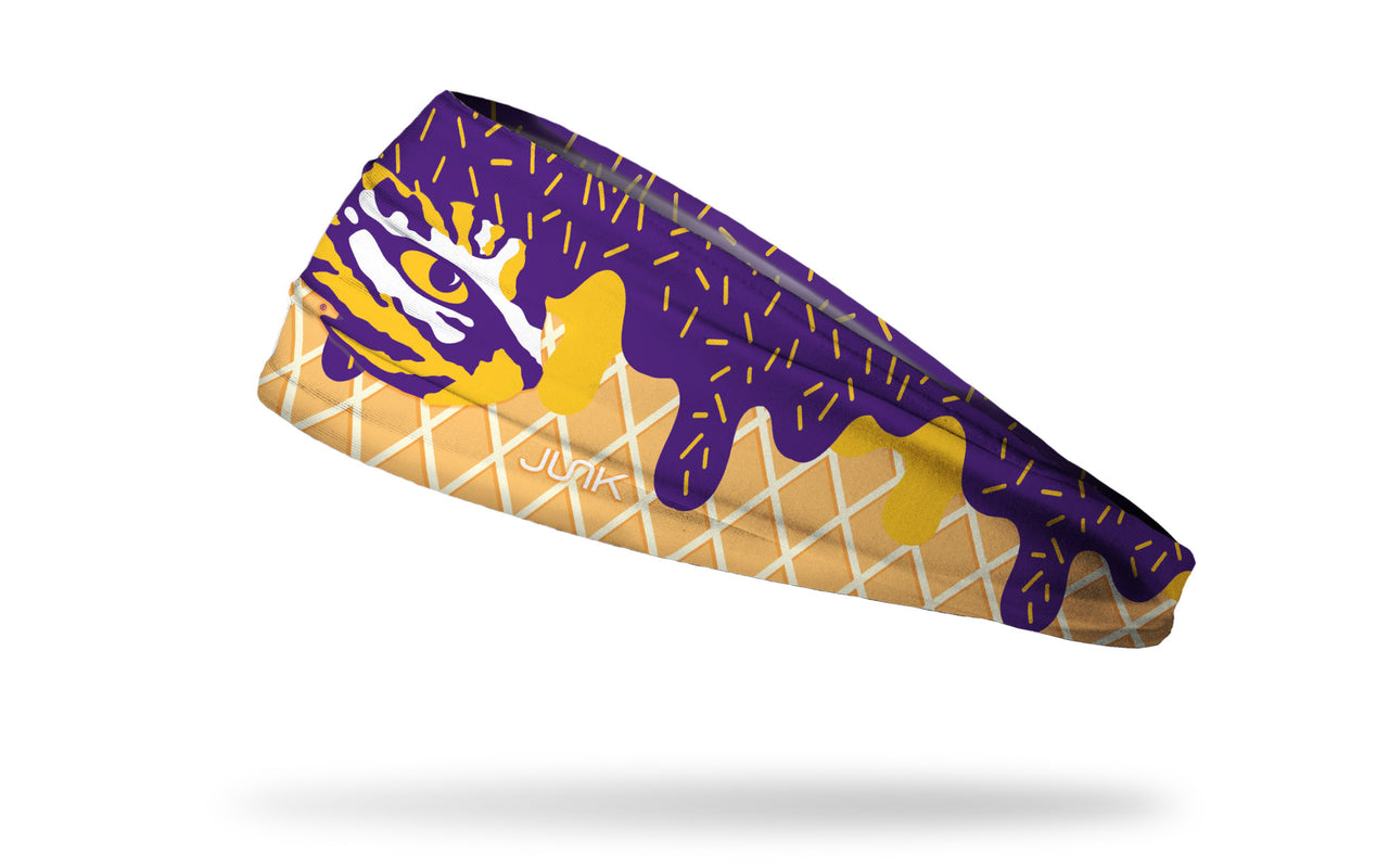 Louisiana State University: Drip Big Bang Lite Headband - View 1