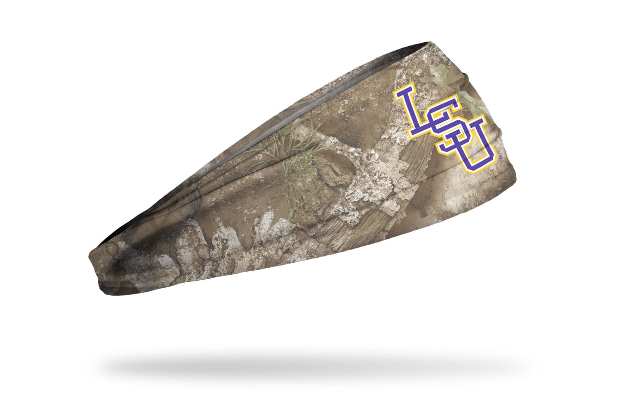 Louisiana State University: Realtree Faded APX Big Bang Lite Headband
