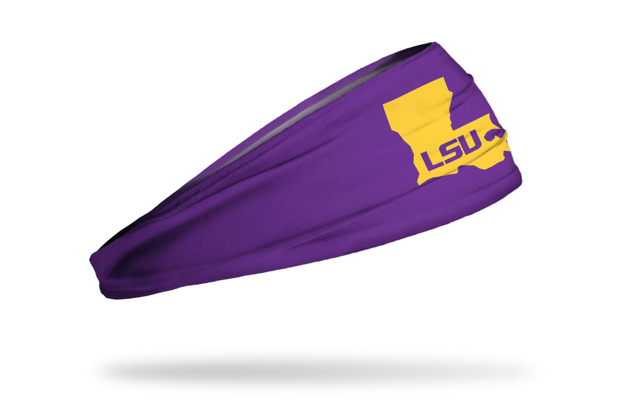 Louisiana State University: State Big Bang Lite Headband - View 2