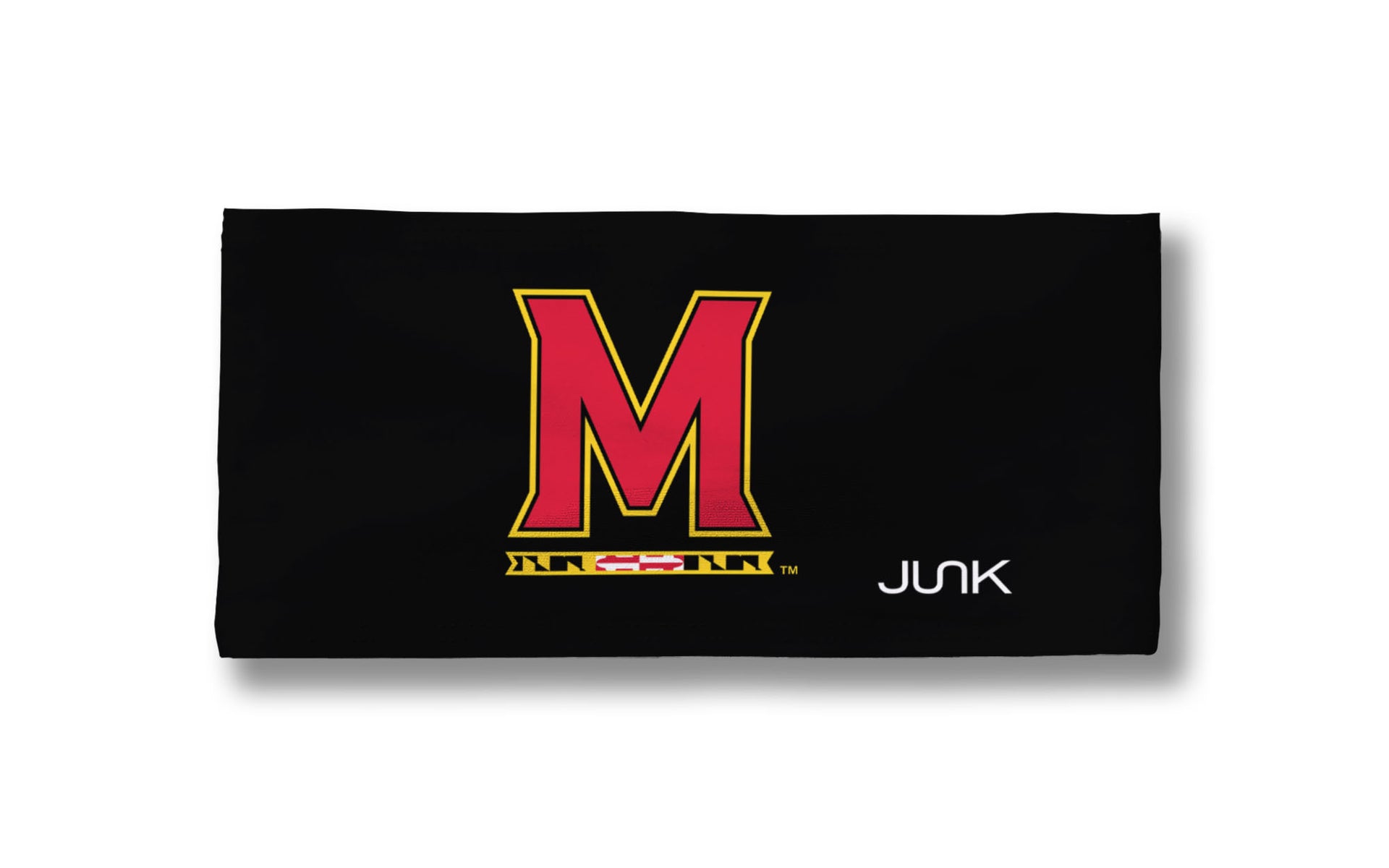 University of Maryland: Solid Black Big Bang Lite Headband - View 3