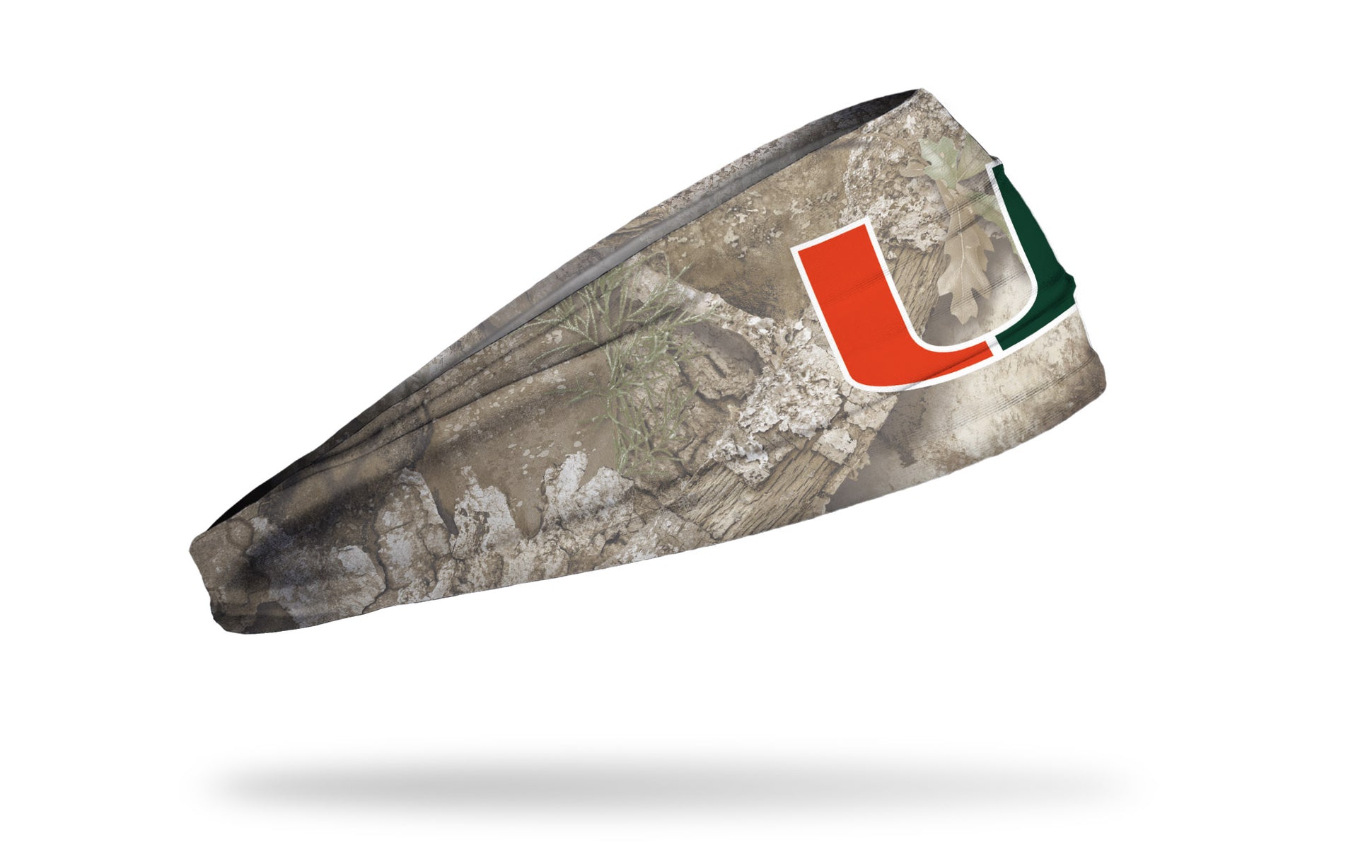 University of Miami: Realtree Faded APX Big Bang Lite Headband - View 2