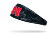 University of Nebraska: Camo Big Bang Lite Headband - View 1