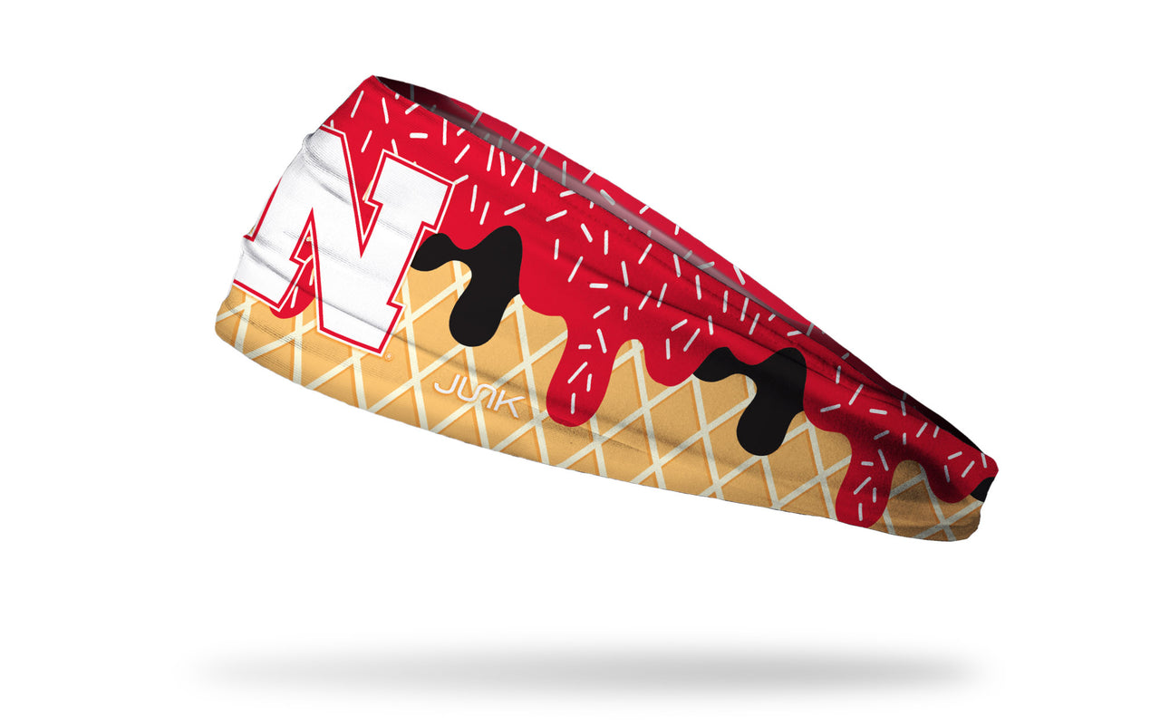 University of Nebraska: Drip Big Bang Lite Headband - View 1