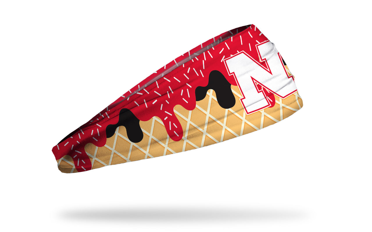 University of Nebraska: Drip Big Bang Lite Headband - View 2