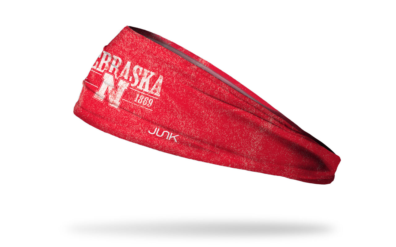 University of Nebraska: Vintage Athletic Headband - View 1