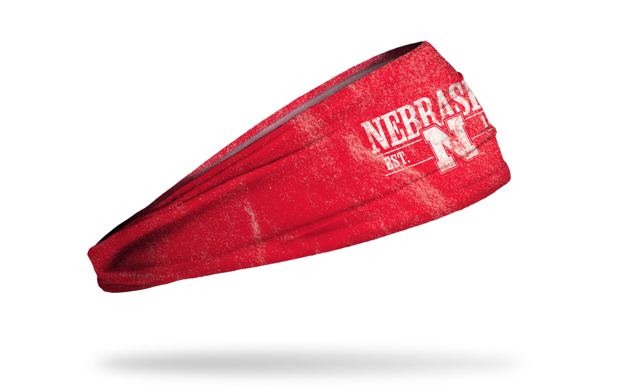 University of Nebraska: Vintage Athletic Big Bang Lite Headband - View 2