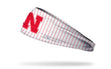 University of Nebraska: Pinstripe Big Bang Lite Headband - View 1