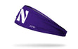 Northwestern University: Purple Logo Big Bang Lite Headband - View 1