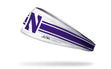 Northwestern University: Purple Stripe Big Bang Lite Headband - View 1