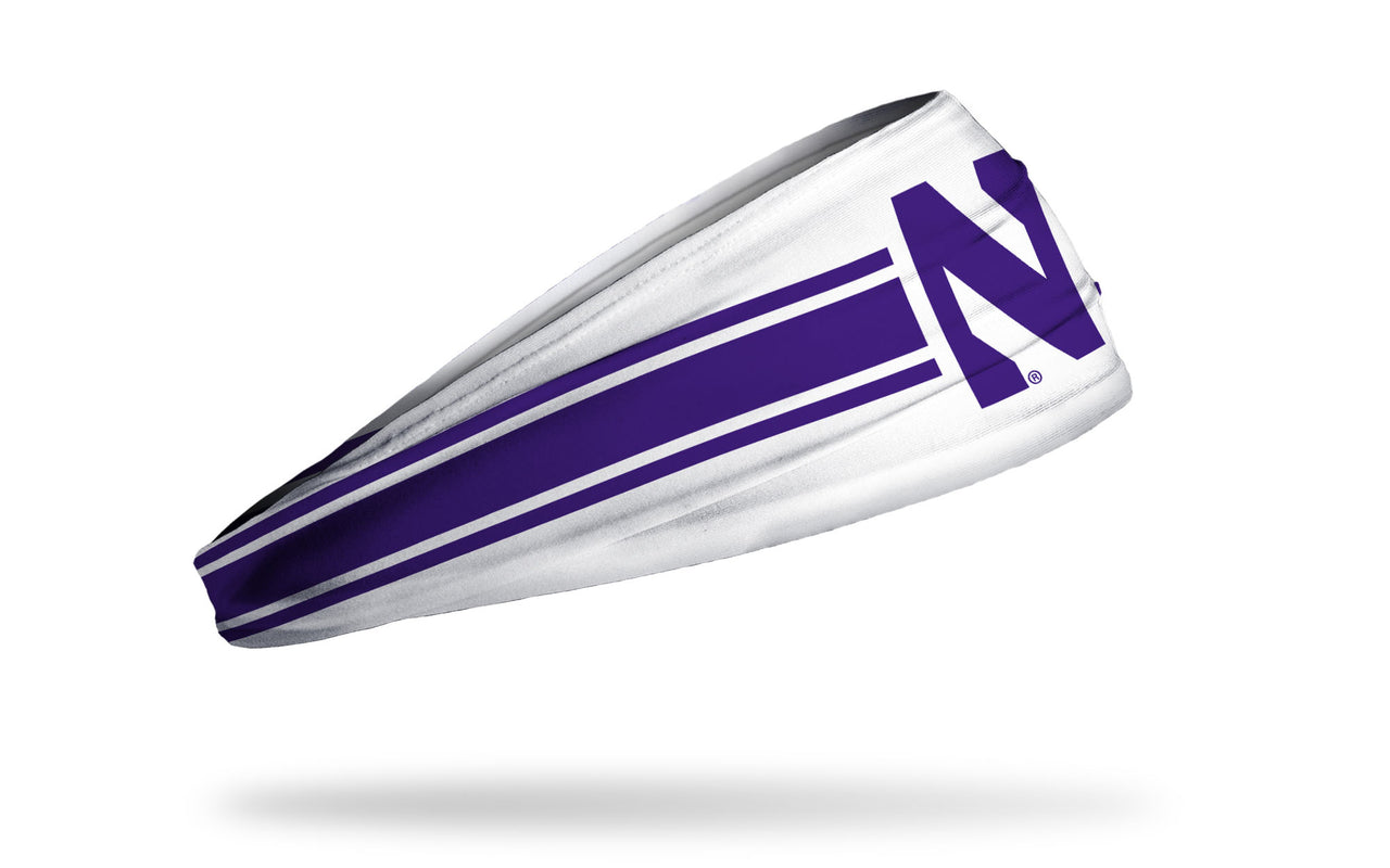 Northwestern University: Purple Stripe Big Bang Lite Headband - View 2