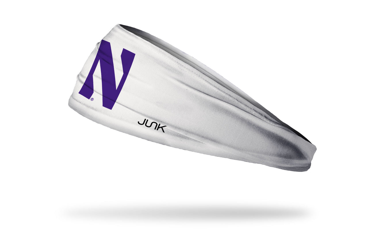 Northwestern University: White Logo Big Bang Lite Headband - View 1