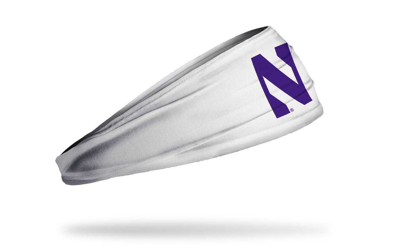 Northwestern University: White Logo Big Bang Lite Headband - View 2