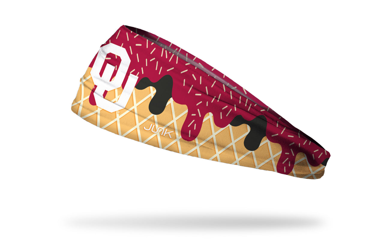University of Oklahoma: Drip Big Bang Lite Headband - View 1