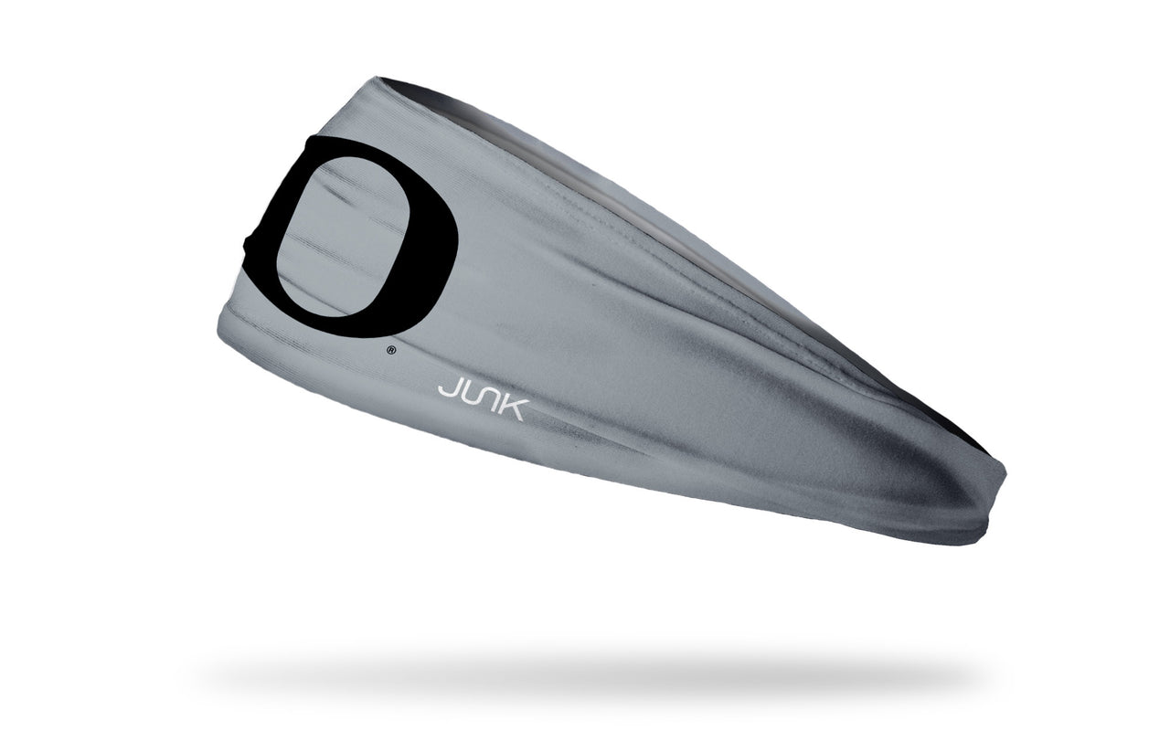 University of Oregon: Logo Gray Big Bang Lite Headband - View 1