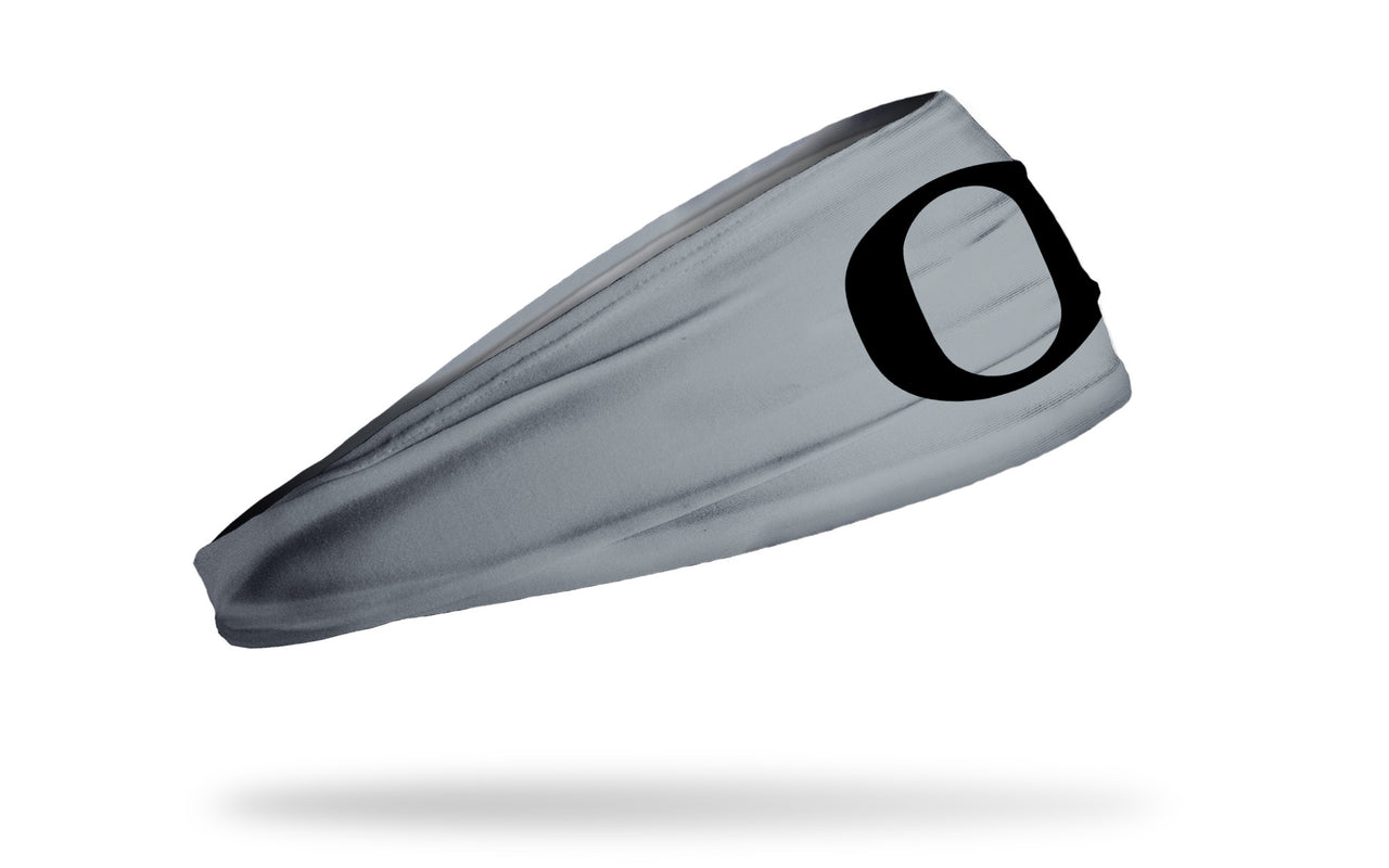 University of Oregon: Logo Gray Headband