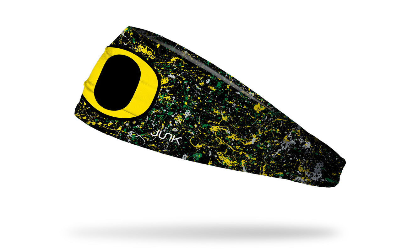 University of Oregon: Splatter Headband