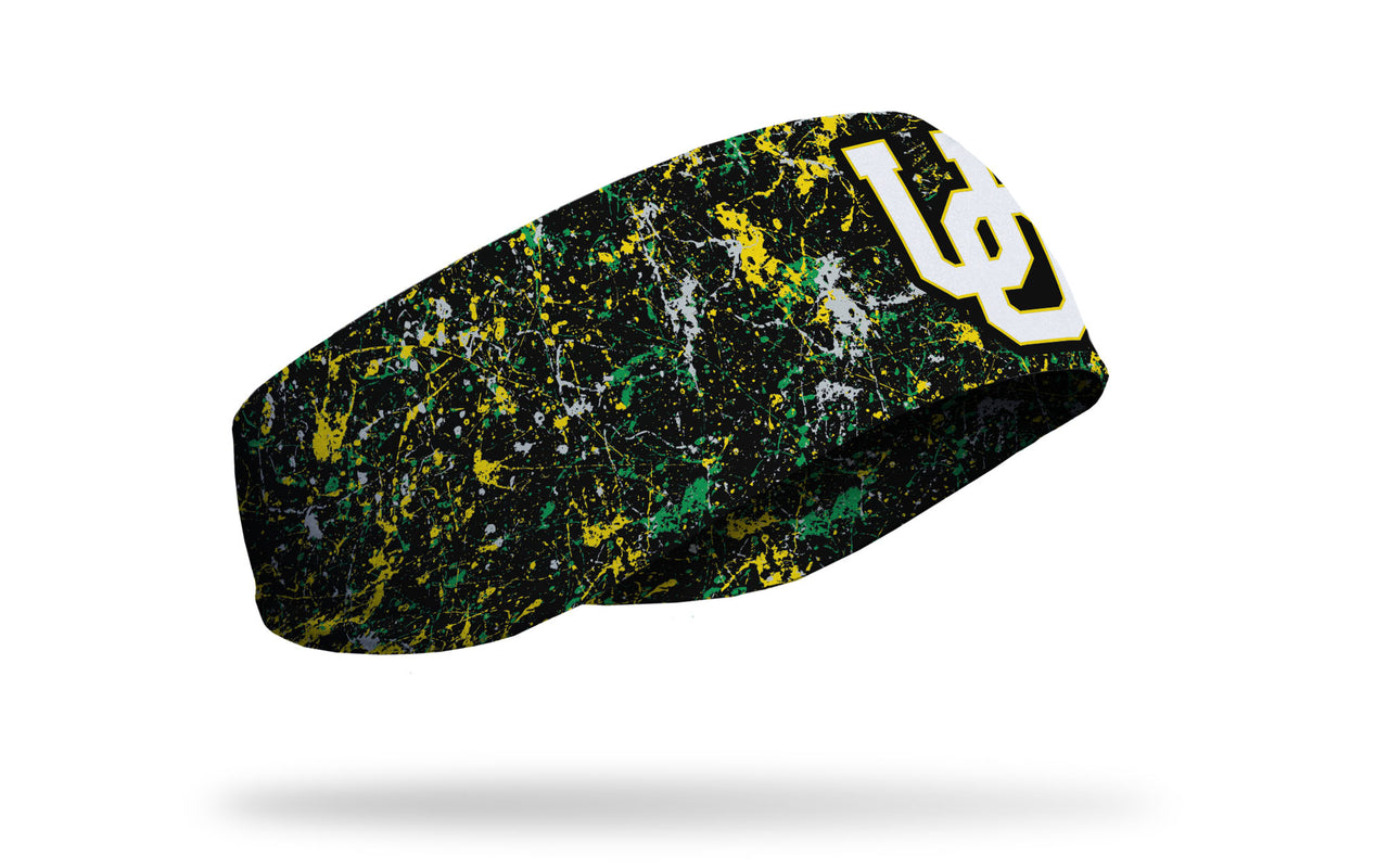 University of Oregon: Splatter Ear Warmer
