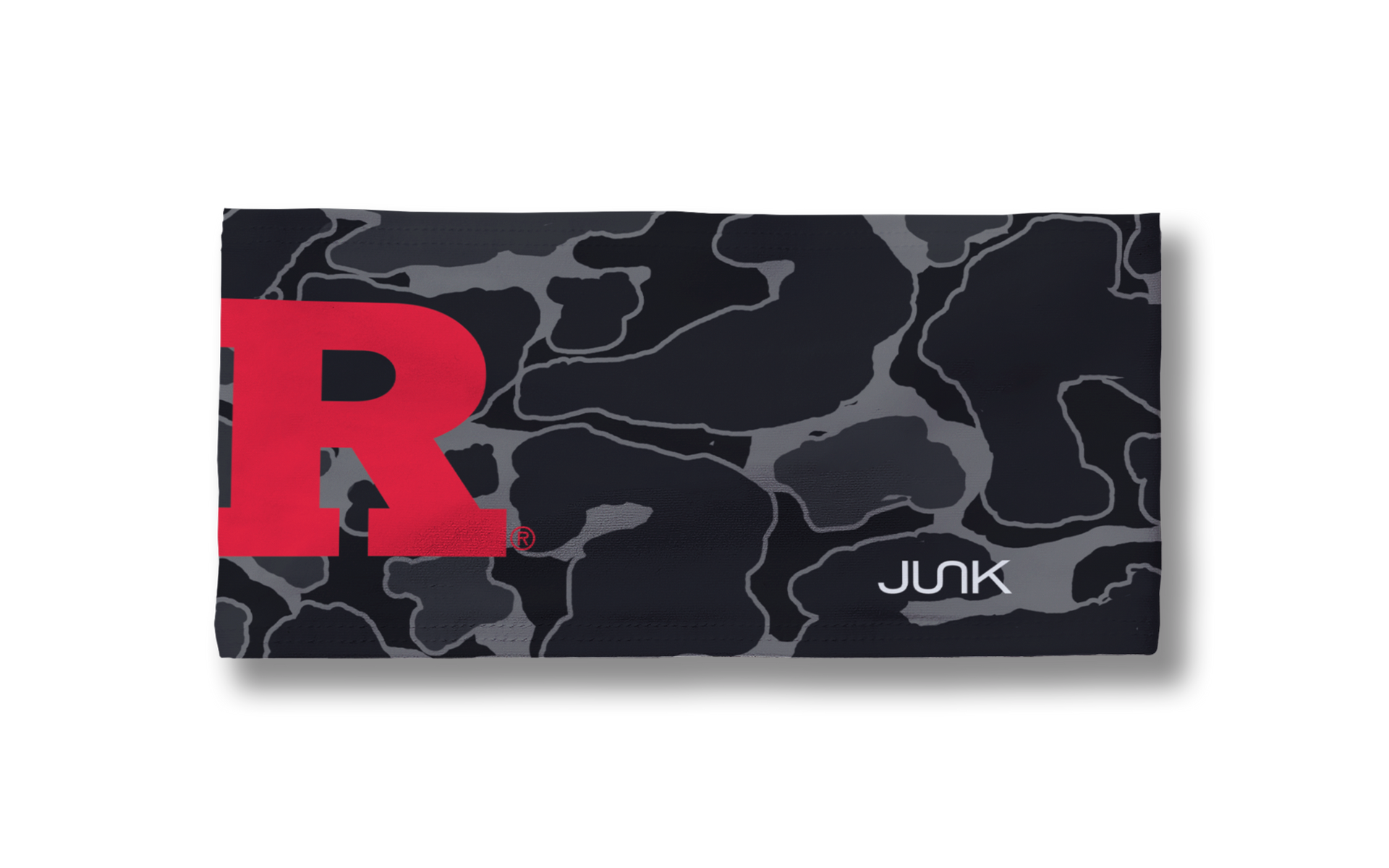 Rutgers University: Black Camo Big Bang Lite Headband - View 3