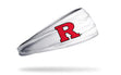 Rutgers University: White Big Bang Lite Headband - View 1