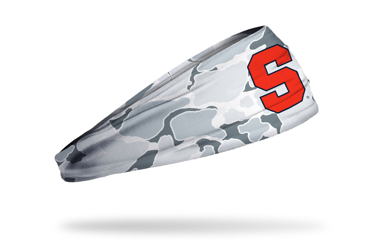 Syracuse University: White Camo Big Bang Lite Headband - View 2