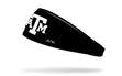 Texas A&M University: A&M Black Big Bang Lite Headband - View 1