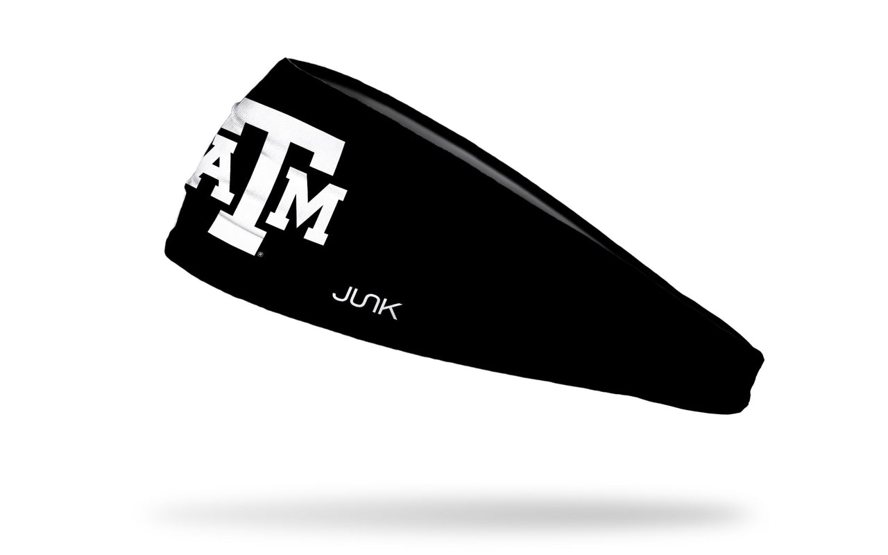 Texas A&M University: A&M Black Big Bang Lite Headband - View 1