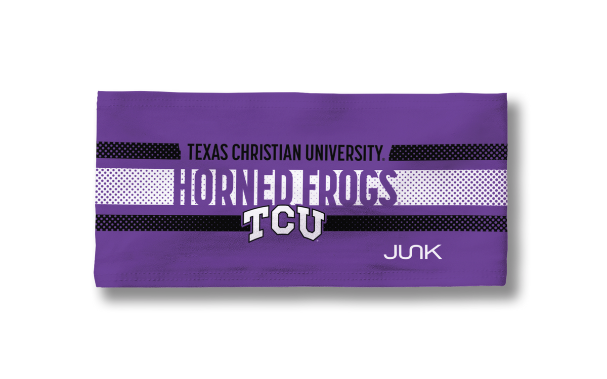 Texas Christian University: Faded Stripe Big Bang Lite Headband - View 3